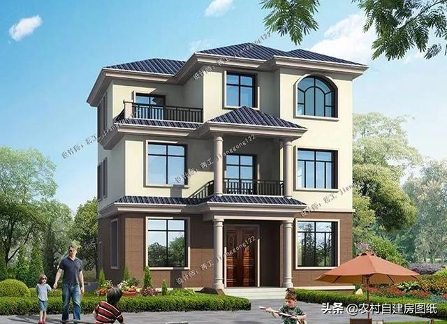 14款農(nóng)村別墅設(shè)計圖，二層三層都有，造價有便宜的，有貴的，需要建房的可以參考使用。