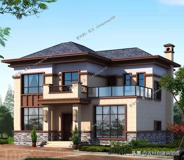 14款農(nóng)村別墅設(shè)計圖，二層三層都有，造價有便宜的，有貴的，需要建房的可以參考使用。