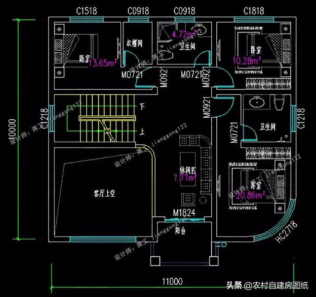 14款農(nóng)村別墅設(shè)計圖，二層三層都有，造價有便宜的，有貴的，需要建房的可以參考使用。
