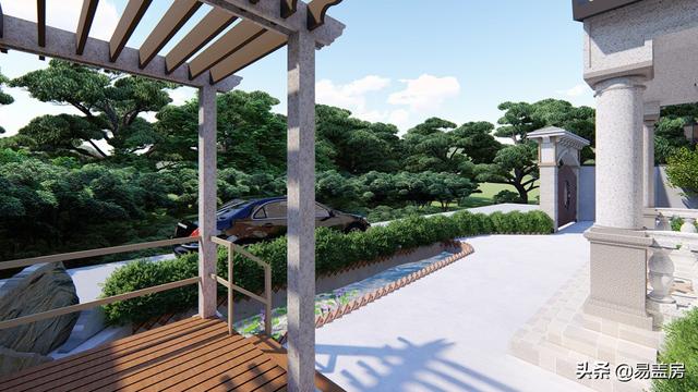 二層農(nóng)村別墅設(shè)計(jì)圖，建成就是村里的標(biāo)桿別墅