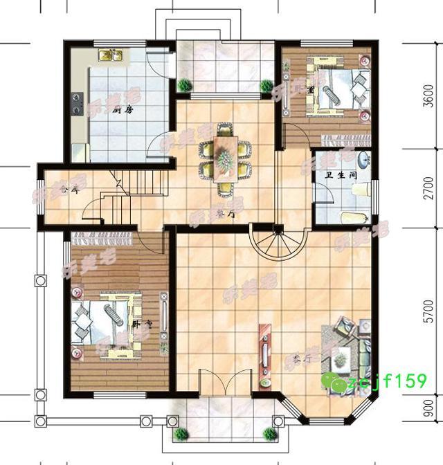 二層農(nóng)村自建別墅樓房設(shè)計圖自建房真實案例，有圖有真相！