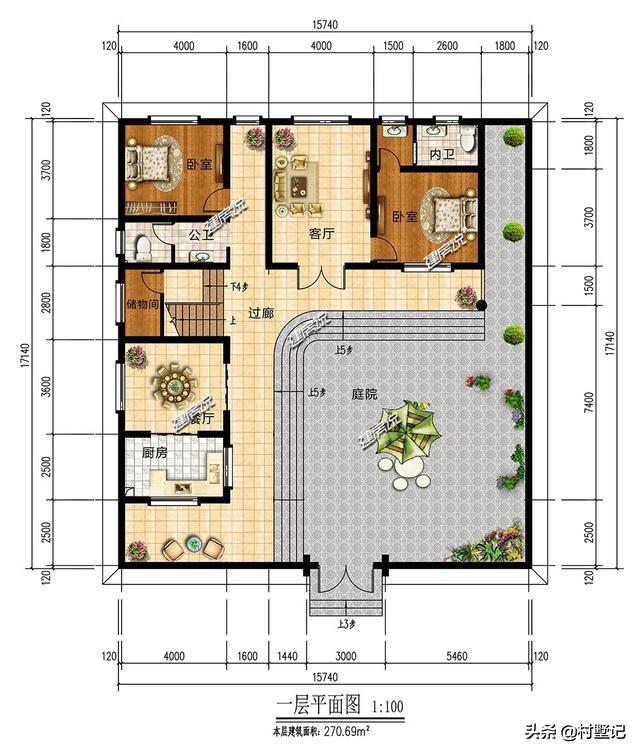 3套中式別墅設(shè)計(jì)圖，任你選，經(jīng)典雅致，在農(nóng)村老家有宅基地的有福了