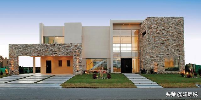 這10款漂亮現(xiàn)代風別墅設(shè)計圖，建一棟，絕對在村里最拉風，美到爆！