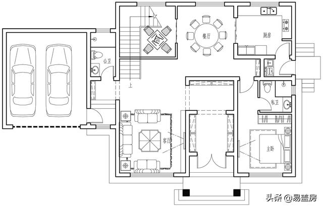 占地130平方米二層歐式自建別墅設(shè)計(jì)圖，在村里建一棟，人人見了都夸好！