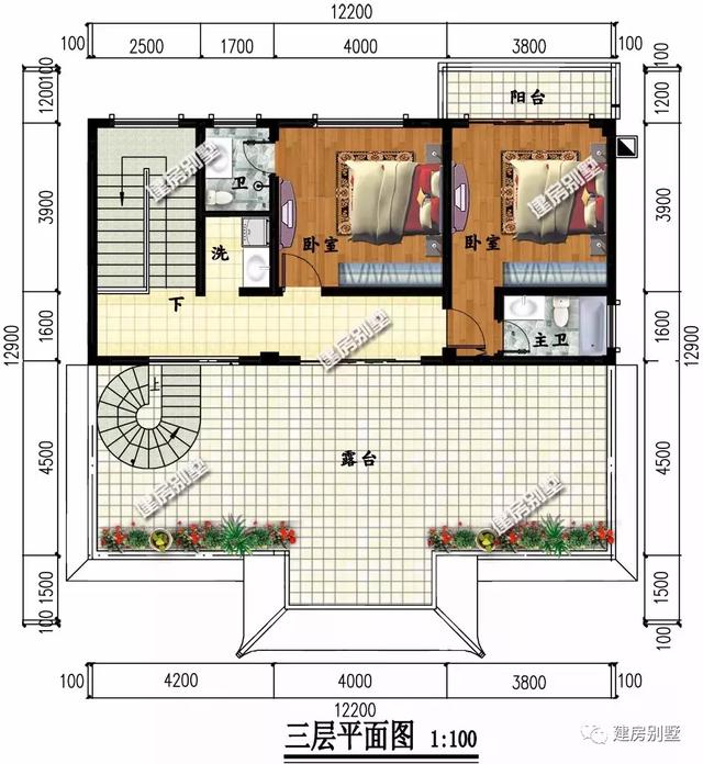 兩款中式風(fēng)格自建房設(shè)計圖，復(fù)古的格調(diào)，有返璞歸真的味道，給人很不一般的感覺。