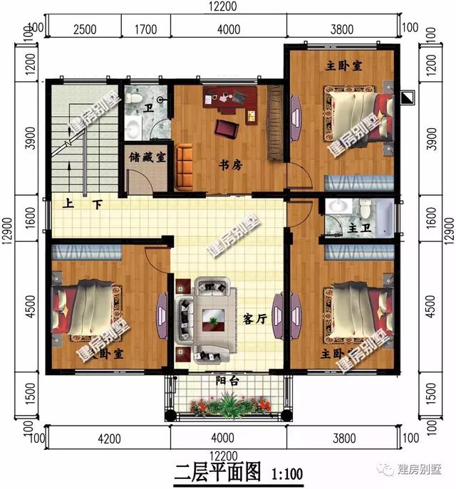兩款中式風(fēng)格自建房設(shè)計圖，復(fù)古的格調(diào)，有返璞歸真的味道，給人很不一般的感覺。