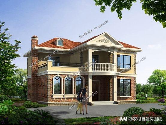 分享12款歐式二層別墅設計圖，希望大家能夠找到自己鐘情的別墅