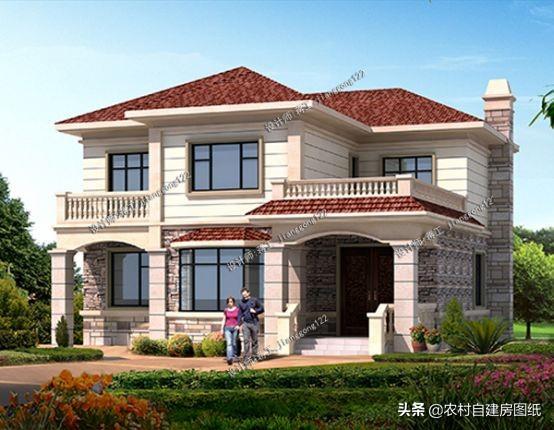 分享12款歐式二層別墅設計圖，希望大家能夠找到自己鐘情的別墅