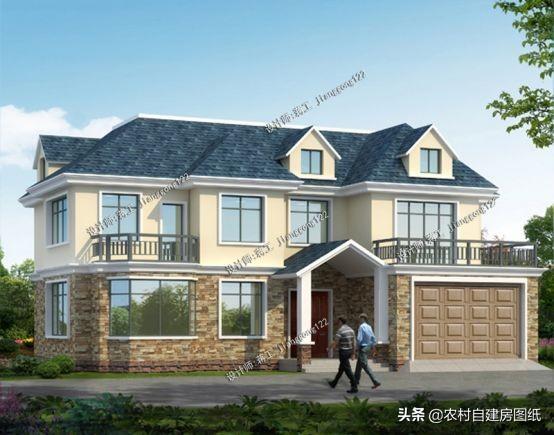 分享12款歐式二層別墅設計圖，希望大家能夠找到自己鐘情的別墅