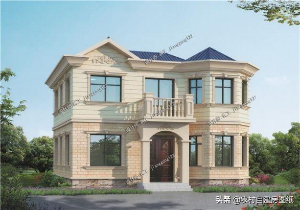 分享12款歐式二層別墅設計圖，希望大家能夠找到自己鐘情的別墅