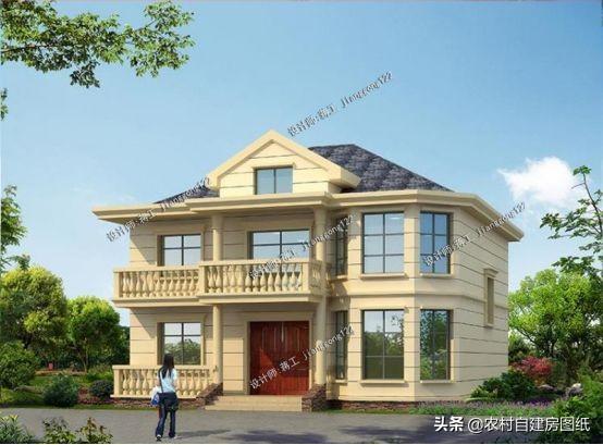 分享12款歐式二層別墅設計圖，希望大家能夠找到自己鐘情的別墅