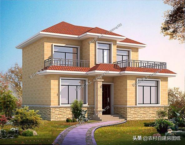 分享12款歐式二層別墅設計圖，希望大家能夠找到自己鐘情的別墅