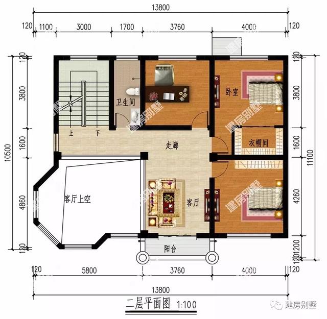 兩款面寬13-14米左右自建房設(shè)計(jì)圖，第一棟戶型周正簡(jiǎn)約，第二棟豪華大氣