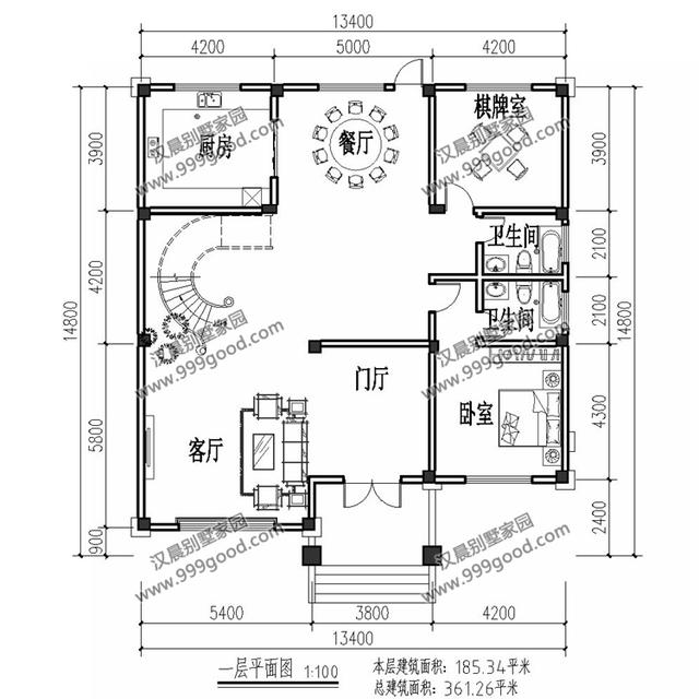 這8棟農(nóng)村二層別墅設(shè)計圖，絲毫不會浪費(fèi)宅基地