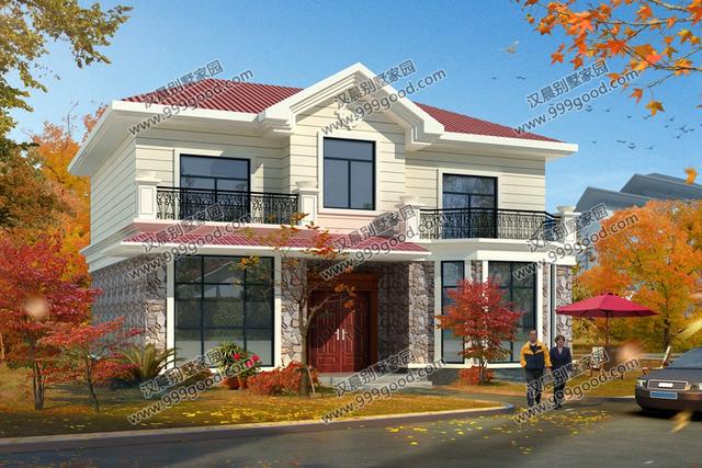 這8棟農(nóng)村二層別墅設(shè)計圖，絲毫不會浪費(fèi)宅基地