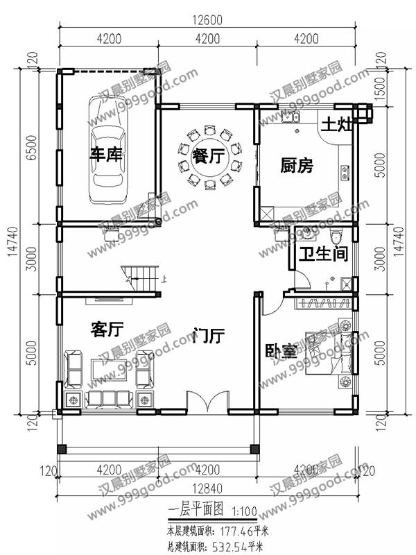 這8棟農(nóng)村二層別墅設(shè)計圖，絲毫不會浪費(fèi)宅基地