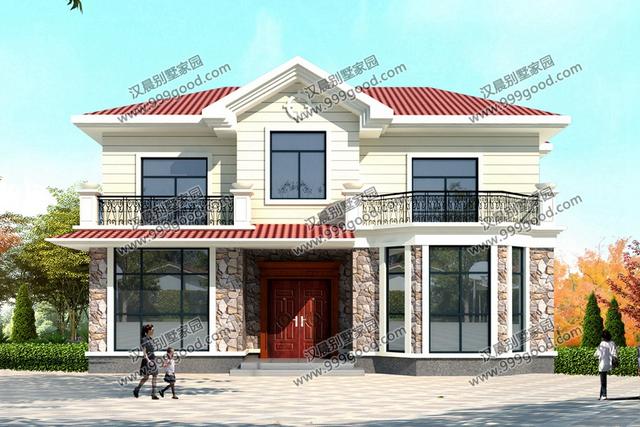 這8棟農(nóng)村二層別墅設(shè)計圖，絲毫不會浪費(fèi)宅基地