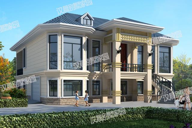 這8棟農(nóng)村二層別墅設(shè)計圖，絲毫不會浪費(fèi)宅基地