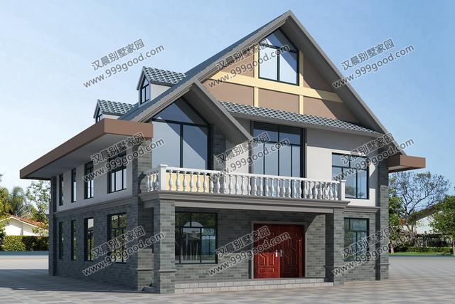 這8棟農(nóng)村二層別墅設(shè)計圖，絲毫不會浪費(fèi)宅基地