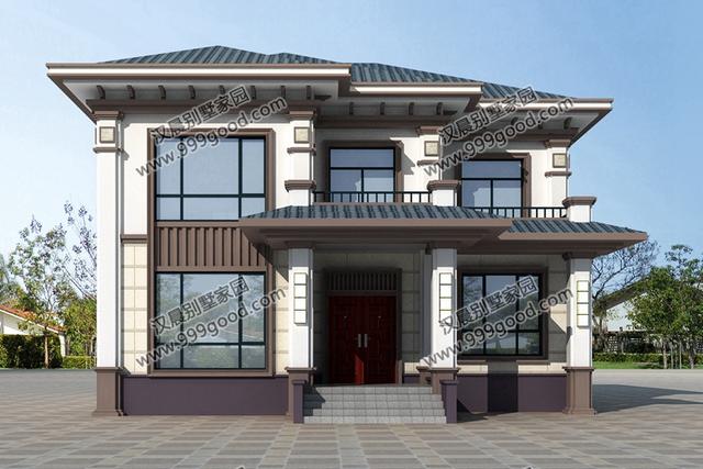 這8棟農(nóng)村二層別墅設(shè)計圖，絲毫不會浪費(fèi)宅基地