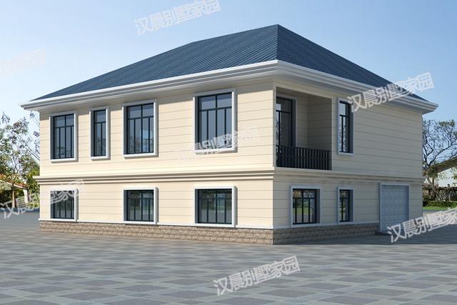 這8棟農(nóng)村二層別墅設(shè)計圖，絲毫不會浪費(fèi)宅基地