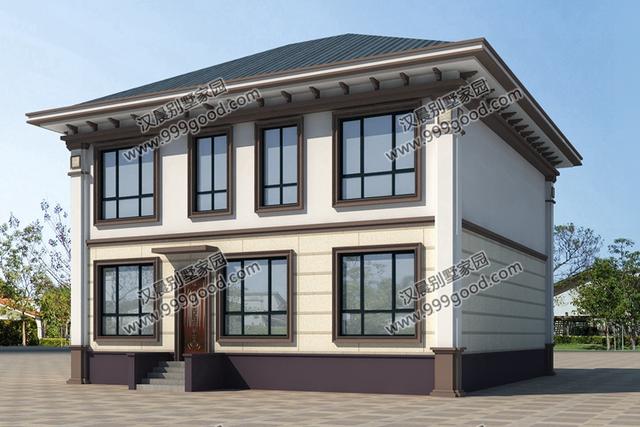 這8棟農(nóng)村二層別墅設(shè)計圖，絲毫不會浪費(fèi)宅基地