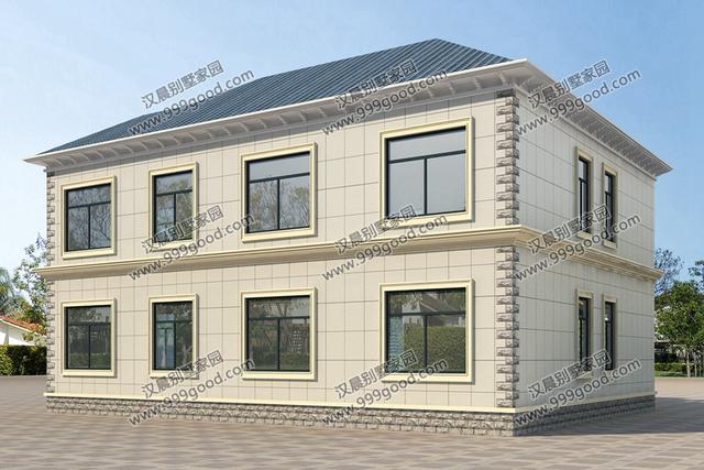 這8棟農(nóng)村二層別墅設(shè)計圖，絲毫不會浪費(fèi)宅基地