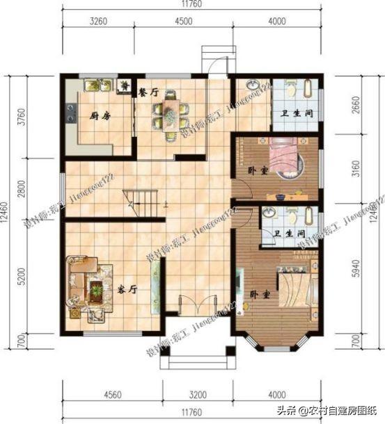8套經(jīng)典大氣二層別墅設(shè)計效果圖，美觀實用，50年都不過時