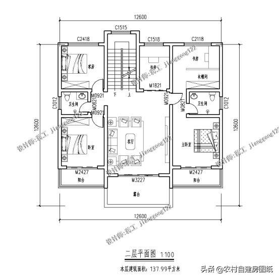 8套經(jīng)典大氣二層別墅設(shè)計效果圖，美觀實用，50年都不過時
