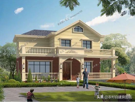 8套經(jīng)典大氣二層別墅設(shè)計效果圖，美觀實用，50年都不過時