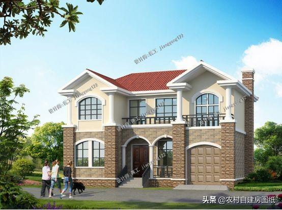 8套經(jīng)典大氣二層別墅設(shè)計效果圖，美觀實用，50年都不過時