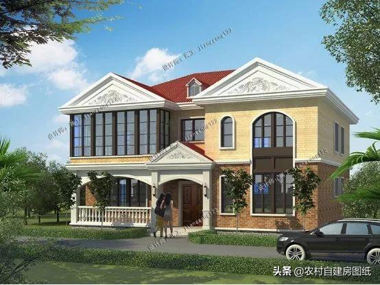 8套經(jīng)典大氣二層別墅設(shè)計效果圖，美觀實用，50年都不過時