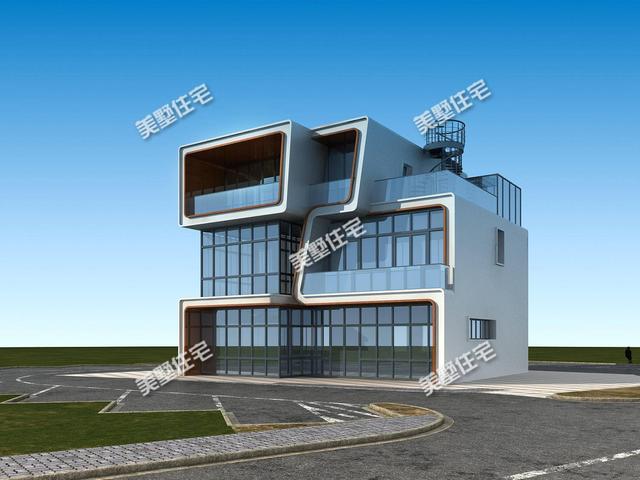 這款二層別墅設(shè)計(jì)圖，時(shí)尚大氣，絕對(duì)不比城里房差，值得你收藏！