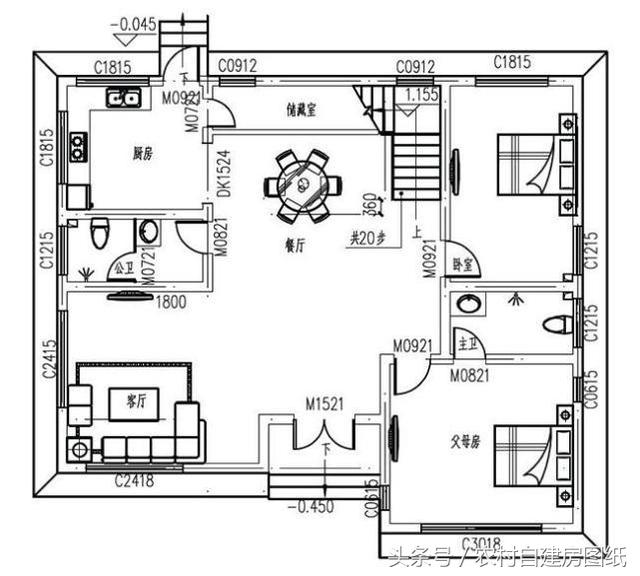 16款二層農(nóng)村別墅設(shè)計(jì)圖紙，給大家建房參考，選出自己最喜歡的小別墅