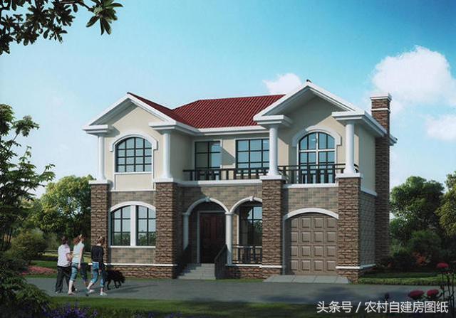 16款二層農(nóng)村別墅設(shè)計(jì)圖紙，給大家建房參考，選出自己最喜歡的小別墅