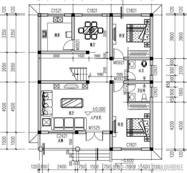 16款二層農(nóng)村別墅設(shè)計(jì)圖紙，給大家建房參考，選出自己最喜歡的小別墅