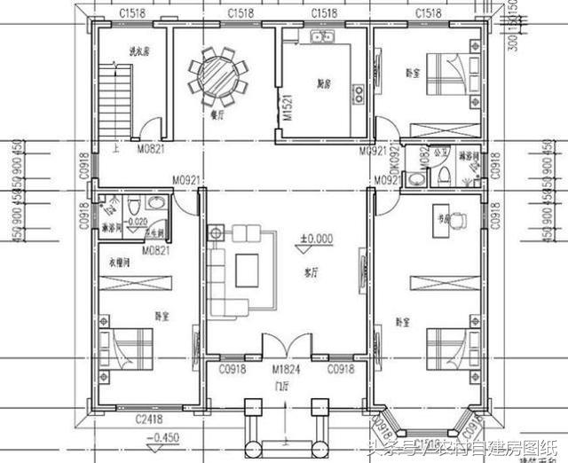 16款二層農(nóng)村別墅設(shè)計(jì)圖紙，給大家建房參考，選出自己最喜歡的小別墅