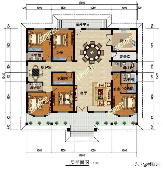 8套漂亮農(nóng)村一層別墅設(shè)計圖，經(jīng)濟實惠，住得也很舒適，農(nóng)村養(yǎng)老房，還是一層的好