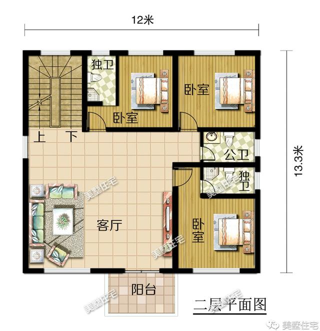 2024年農(nóng)村最受歡迎的三層別墅設(shè)計(jì)圖，老鄉(xiāng)們鐵了心搶著蓋