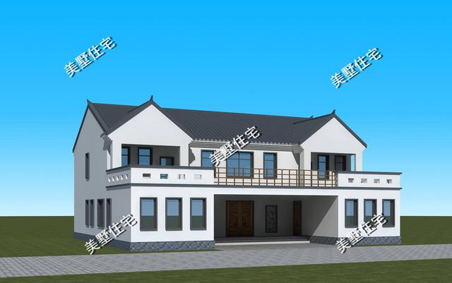 這5套自建別墅設(shè)計圖，中式合院設(shè)計到底是多讓你心動