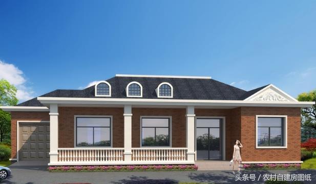 12款一層農(nóng)村別墅設(shè)計(jì)圖，美觀大方，建出來(lái)比樓房還要漂亮。