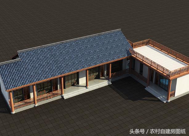 12款一層農(nóng)村別墅設(shè)計(jì)圖，美觀大方，建出來(lái)比樓房還要漂亮。