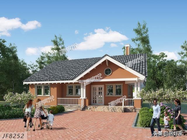 精選6套一層別墅設(shè)計圖，最低15萬就能建，圖紙收藏好，以后建房用得上