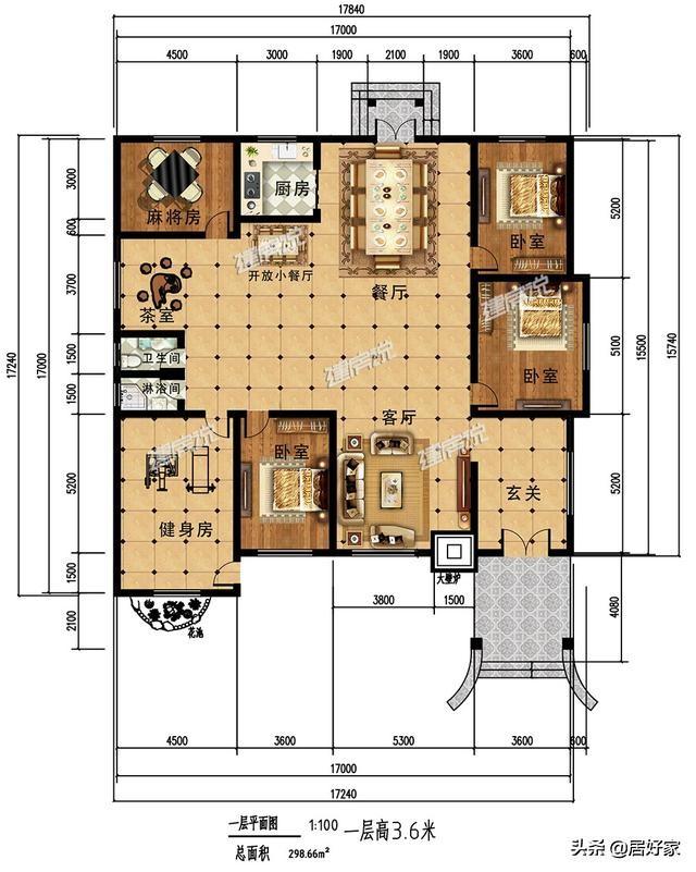 精選6套一層別墅設(shè)計圖，最低15萬就能建，圖紙收藏好，以后建房用得上