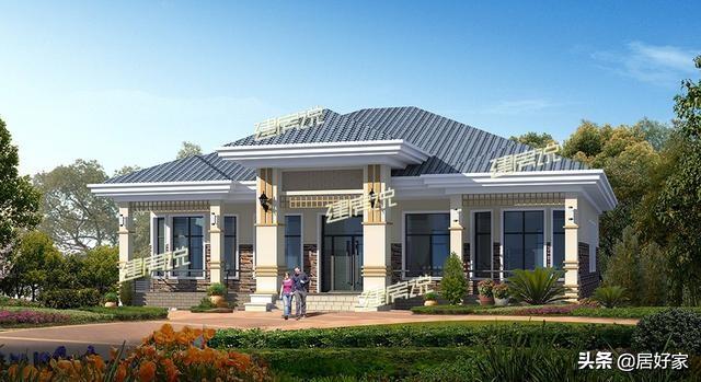 精選6套一層別墅設(shè)計圖，最低15萬就能建，圖紙收藏好，以后建房用得上