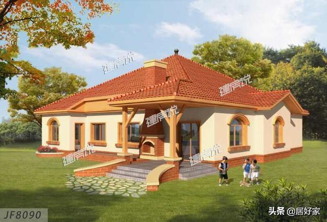 精選6套一層別墅設(shè)計圖，最低15萬就能建，圖紙收藏好，以后建房用得上