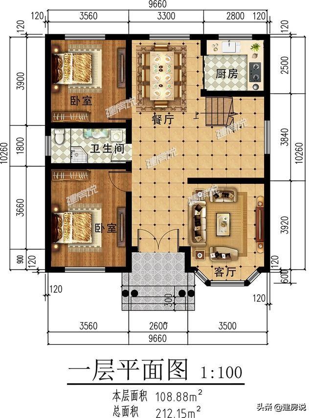 4套造價20萬的別墅設計圖，任你挑選！花小錢蓋好房，圖紙難求快收藏好了。