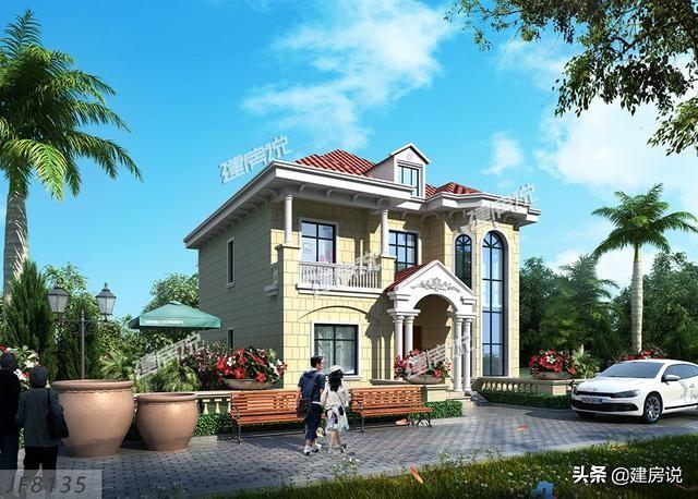 4套造價20萬的別墅設計圖，任你挑選！花小錢蓋好房，圖紙難求快收藏好了。
