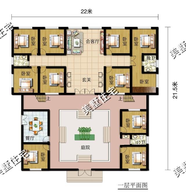 5款自建別墅設計圖，百看不厭中式風，中國人含蓄氣質(zhì)的體現(xiàn)。