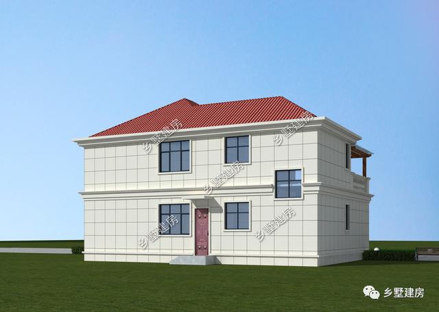農(nóng)村二層別墅設(shè)計(jì)圖，漂亮經(jīng)濟(jì)又實(shí)用，農(nóng)村建房二層就是很好的選擇